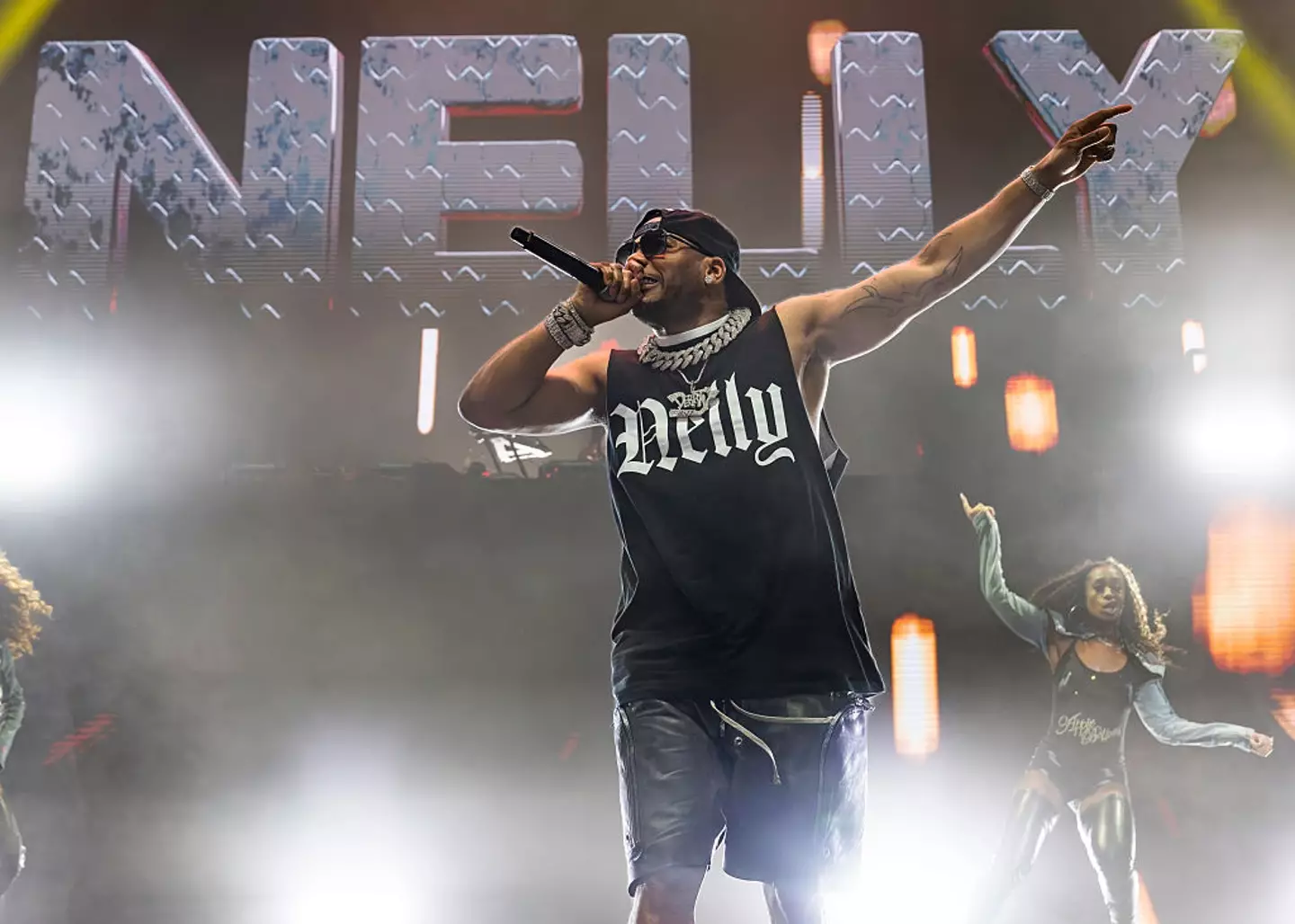 Stone confessed she went on a date with Nelly once (Scott Legato/Getty Images)