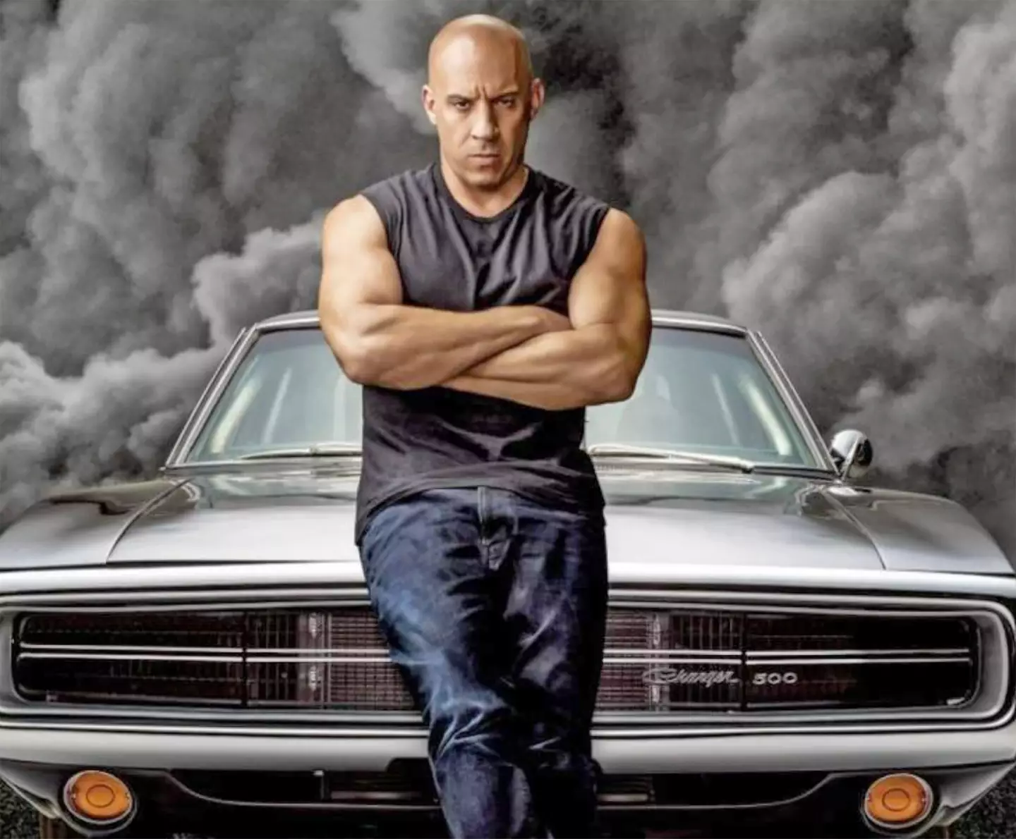 Vin Diesel is his idol and he's spent years trying to look like him.