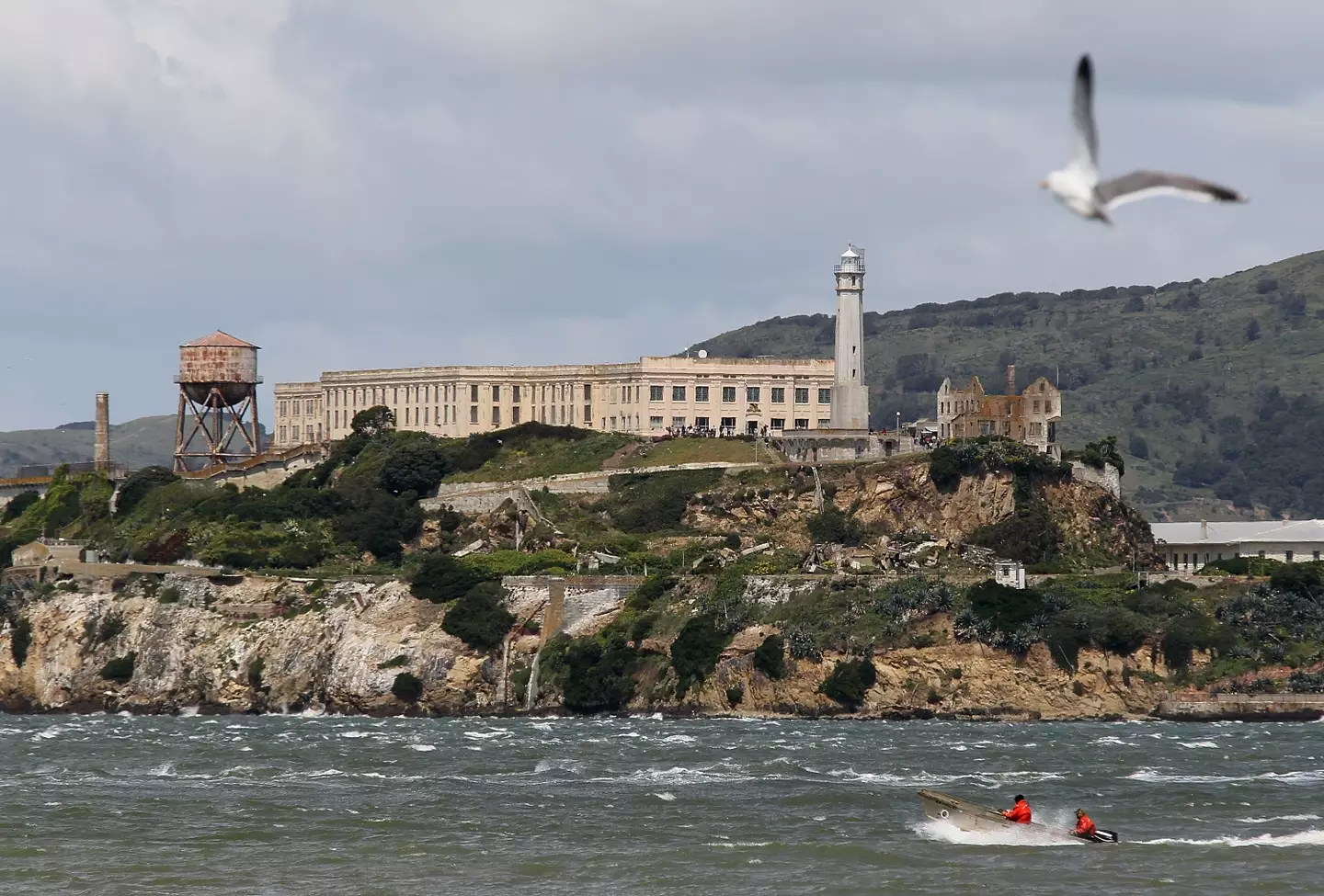 Alcatraz is in dire need of repairs if it were to reopen as a prison (Justin Sullivan/Getty Images)