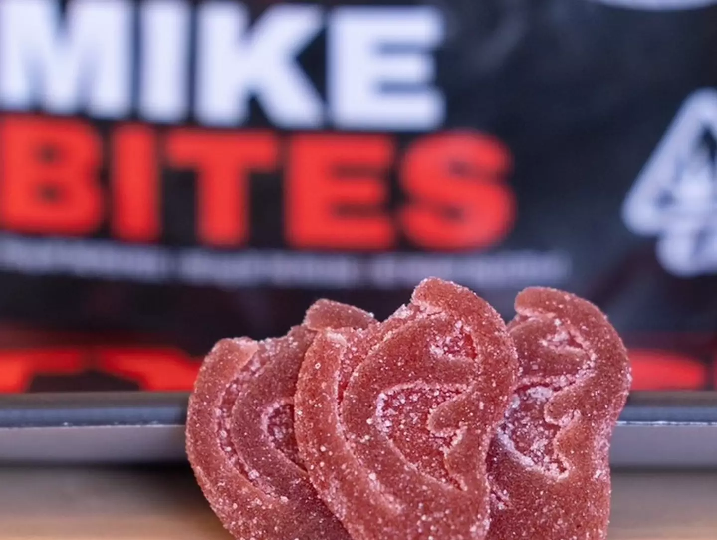 Mike Tyson's ear weed gummies.