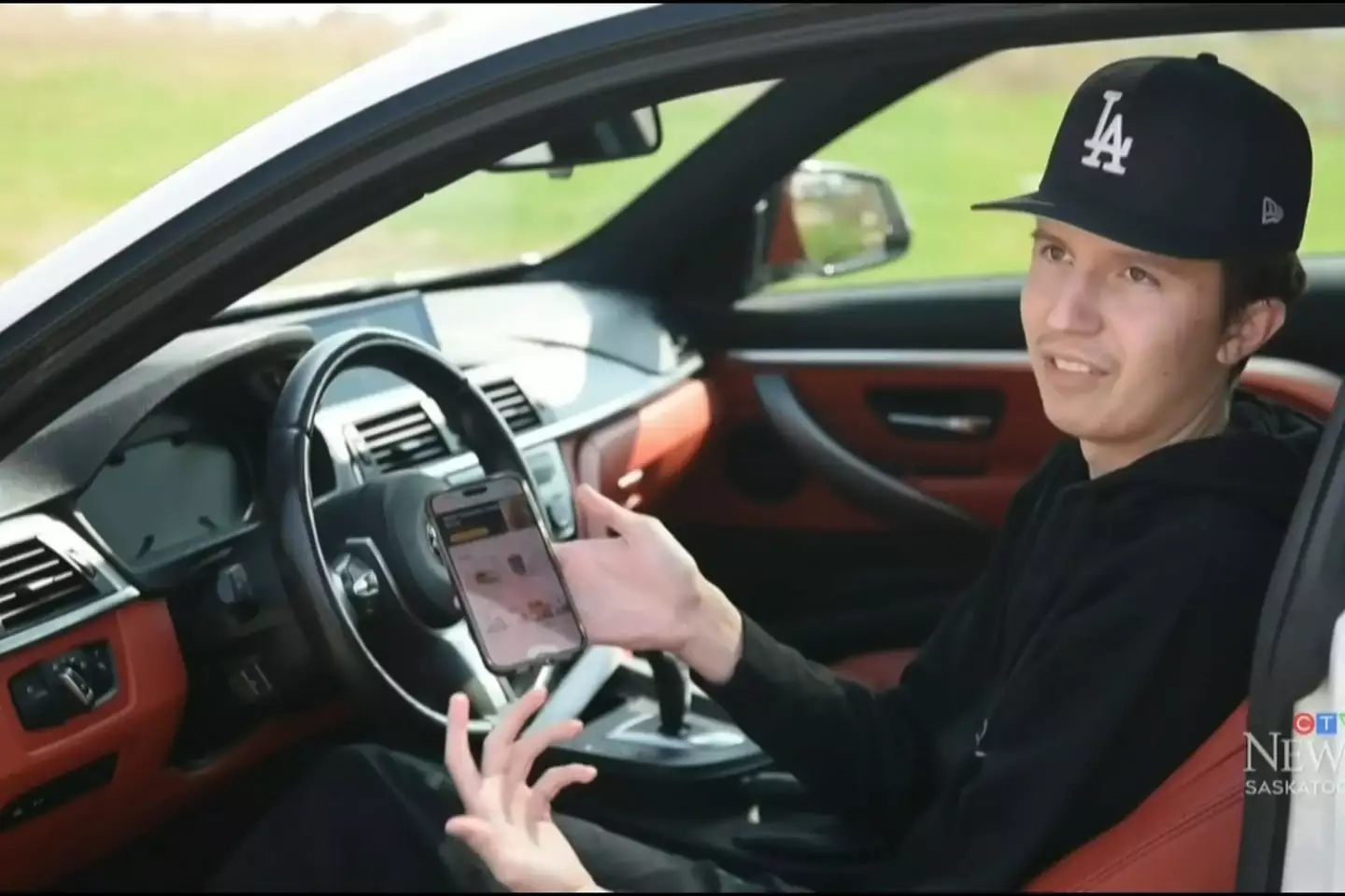 The Saskatoon police officer issued Prima with a $580 fine, the equivalent of $425 USD. (CTV News)