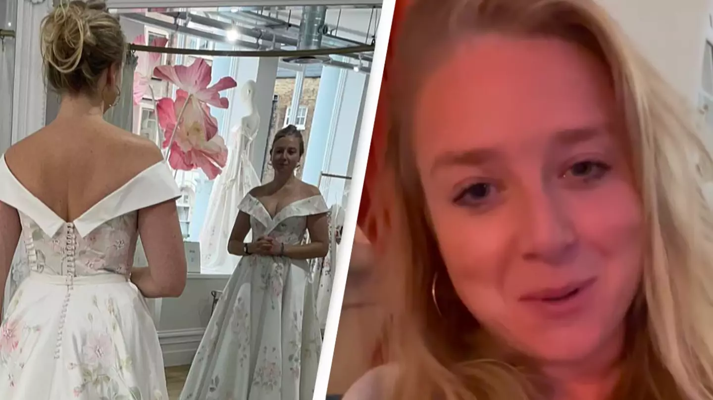 People think they’ve figured out creepy wedding dress reflection after it’s compared to something from Black Mirror