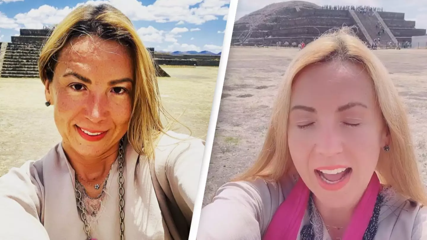 Woman’s Visit To Pyramid Unleashed Her Ability To Speak Alien, She Claims