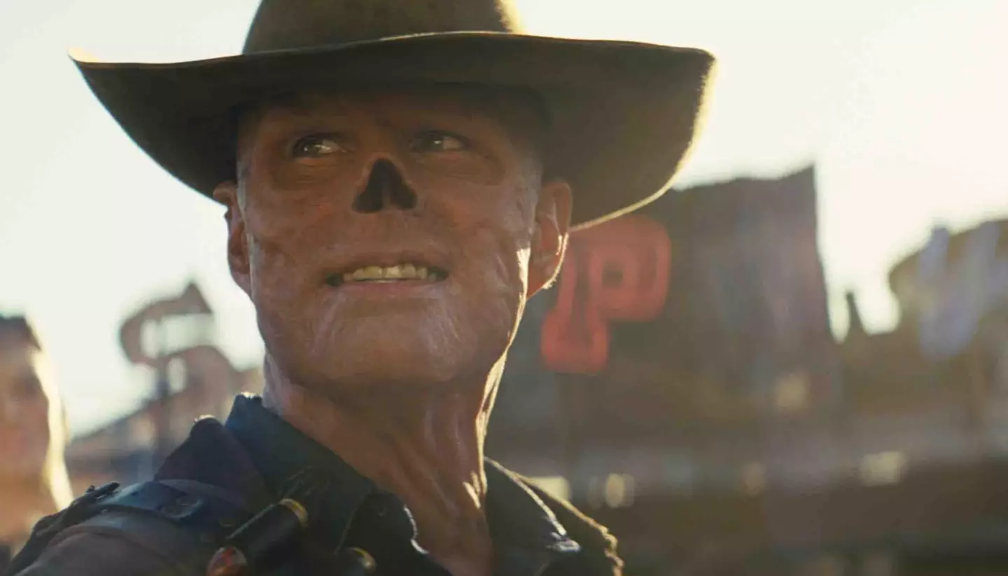 Walton Goggins as 'The Ghoul' (Amazon Studios)