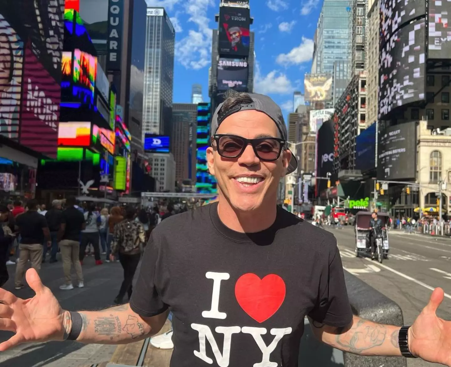 Steve-O spoke about why he had his favorite tattoo removed.
