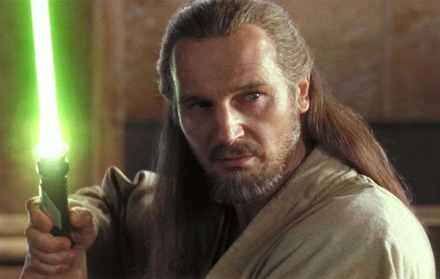 Neeson starred in Star Wars: Episode 1 - A Phantom Menace.