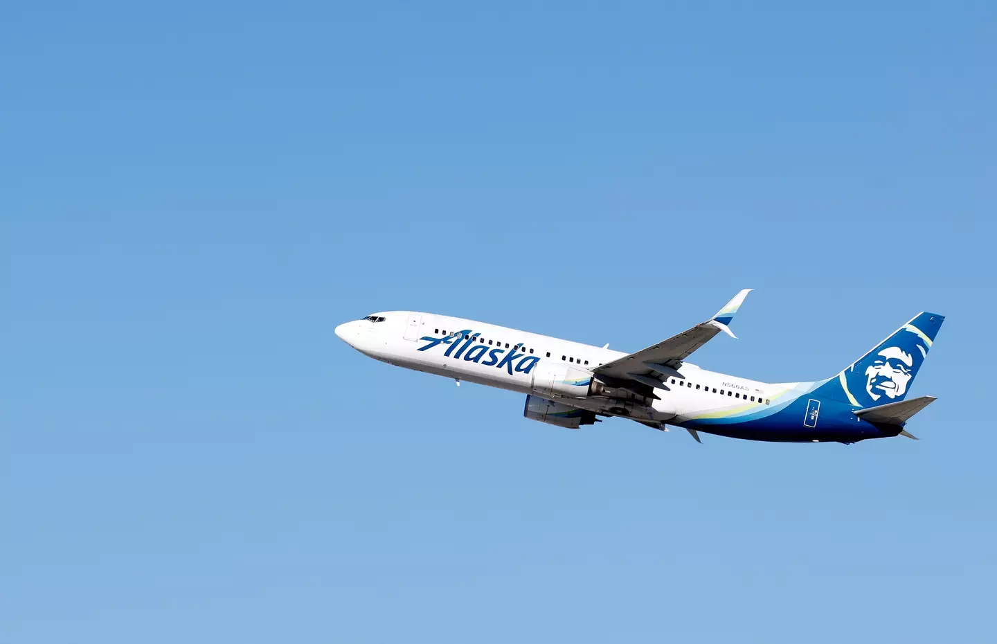 The Alaska Airlines flight had to turn around after the window blew out.