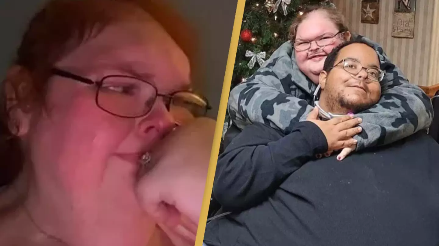 1000-Lb. Sisters star Tammy Slaton cries as she opens up about husband's death