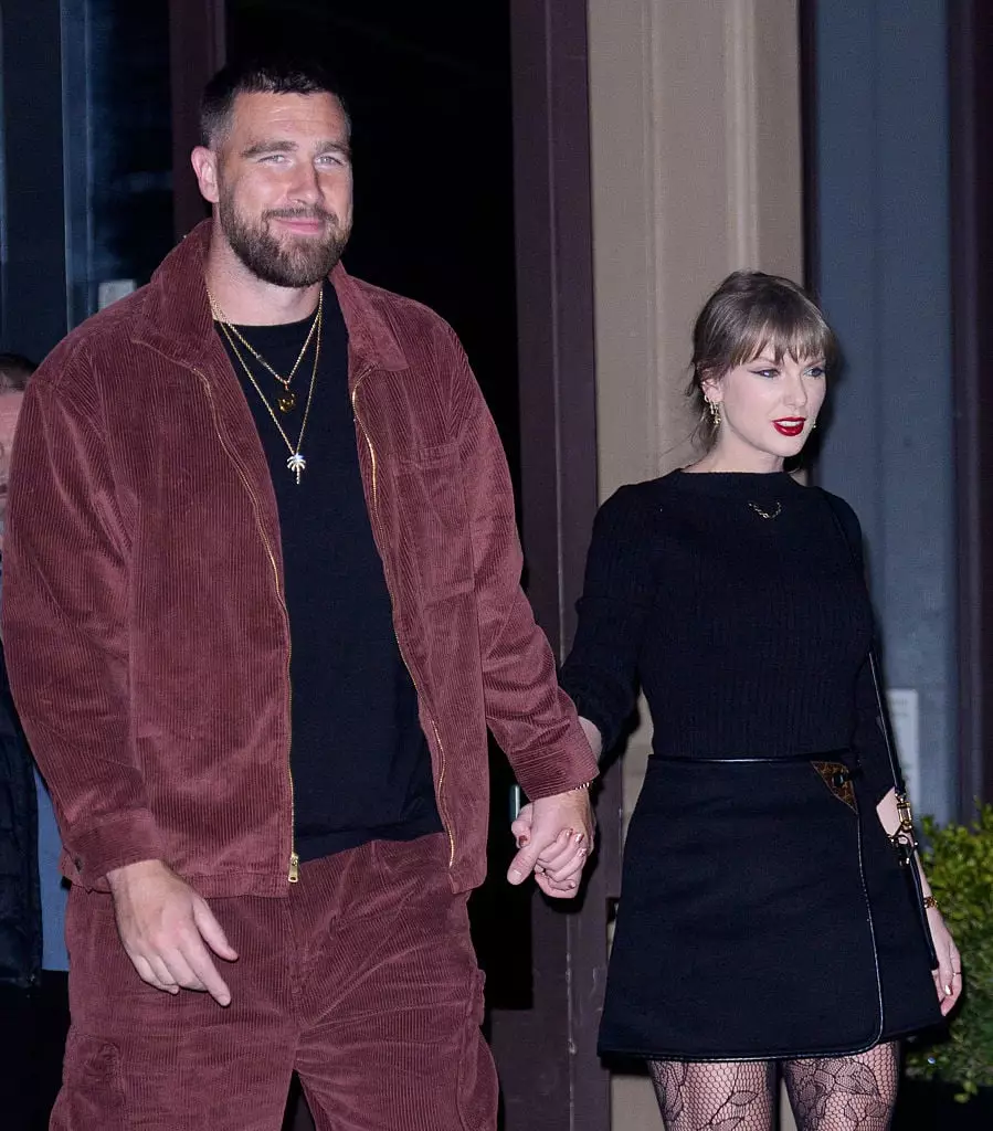 Supposedly Travis Kelce and Taylor Swift have never had a fight... (XNY/Star Max/GC Images)