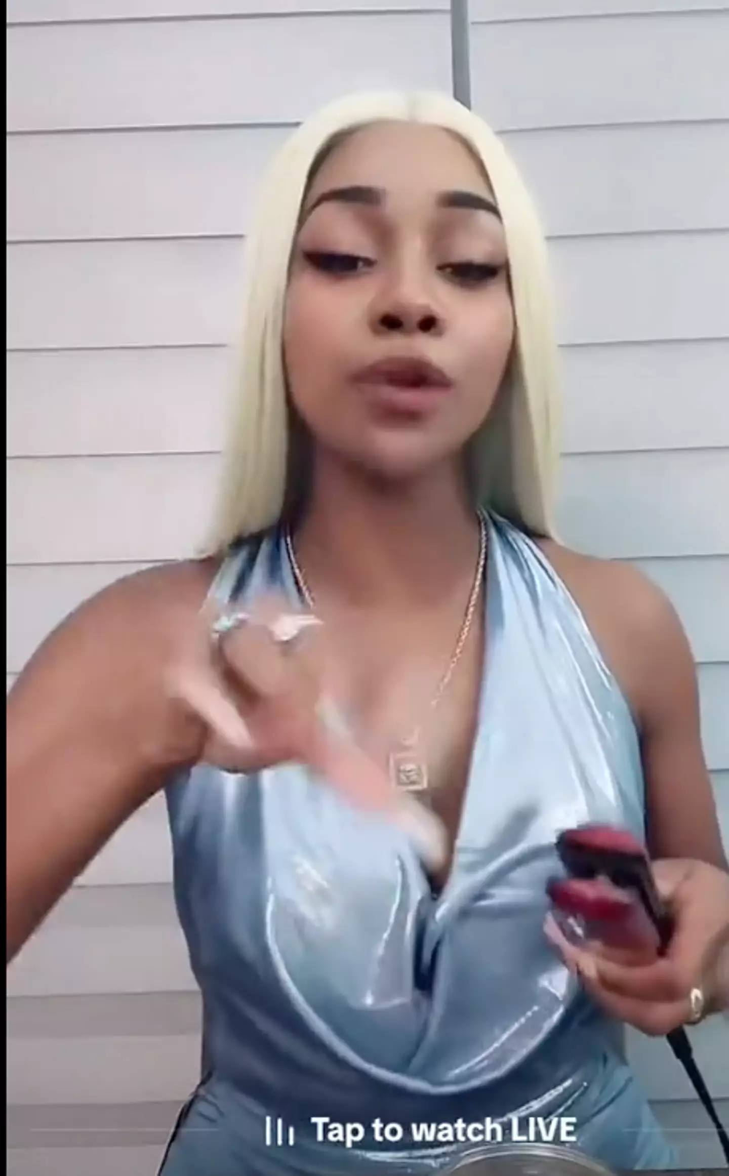 Oh, and she also uses a flat iron to pop corn at the same time.