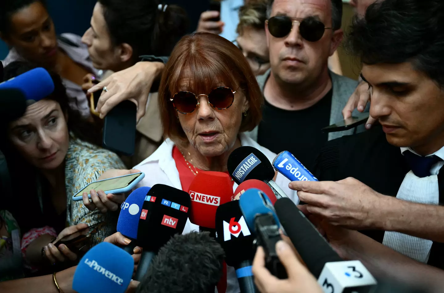 The couple were married for 50 years (CHRISTOPHE SIMON/AFP via Getty Images)
