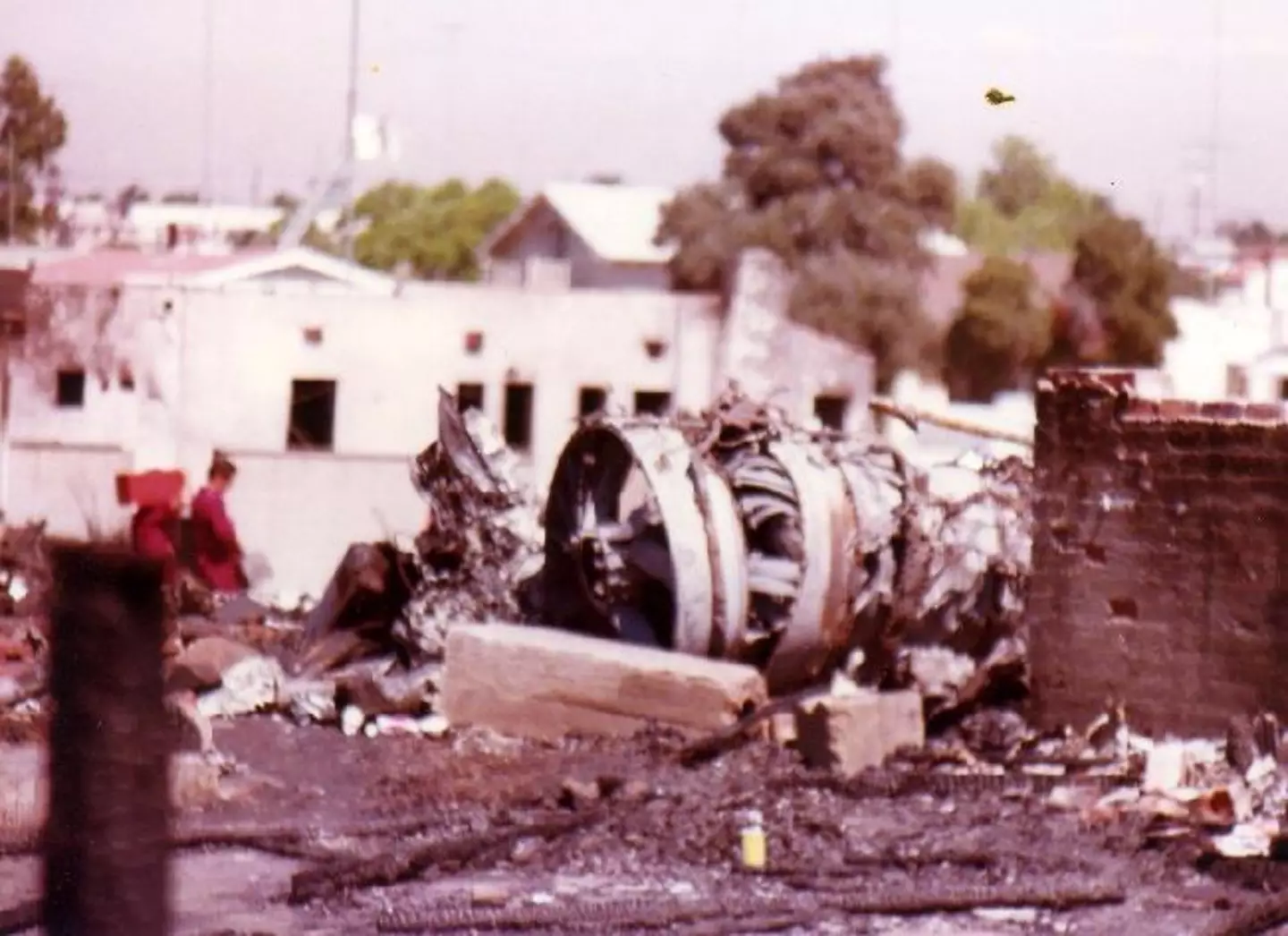 Pacific Southwest Airlines Boeing 727 crash site. (SDASM Archives/Flickr)