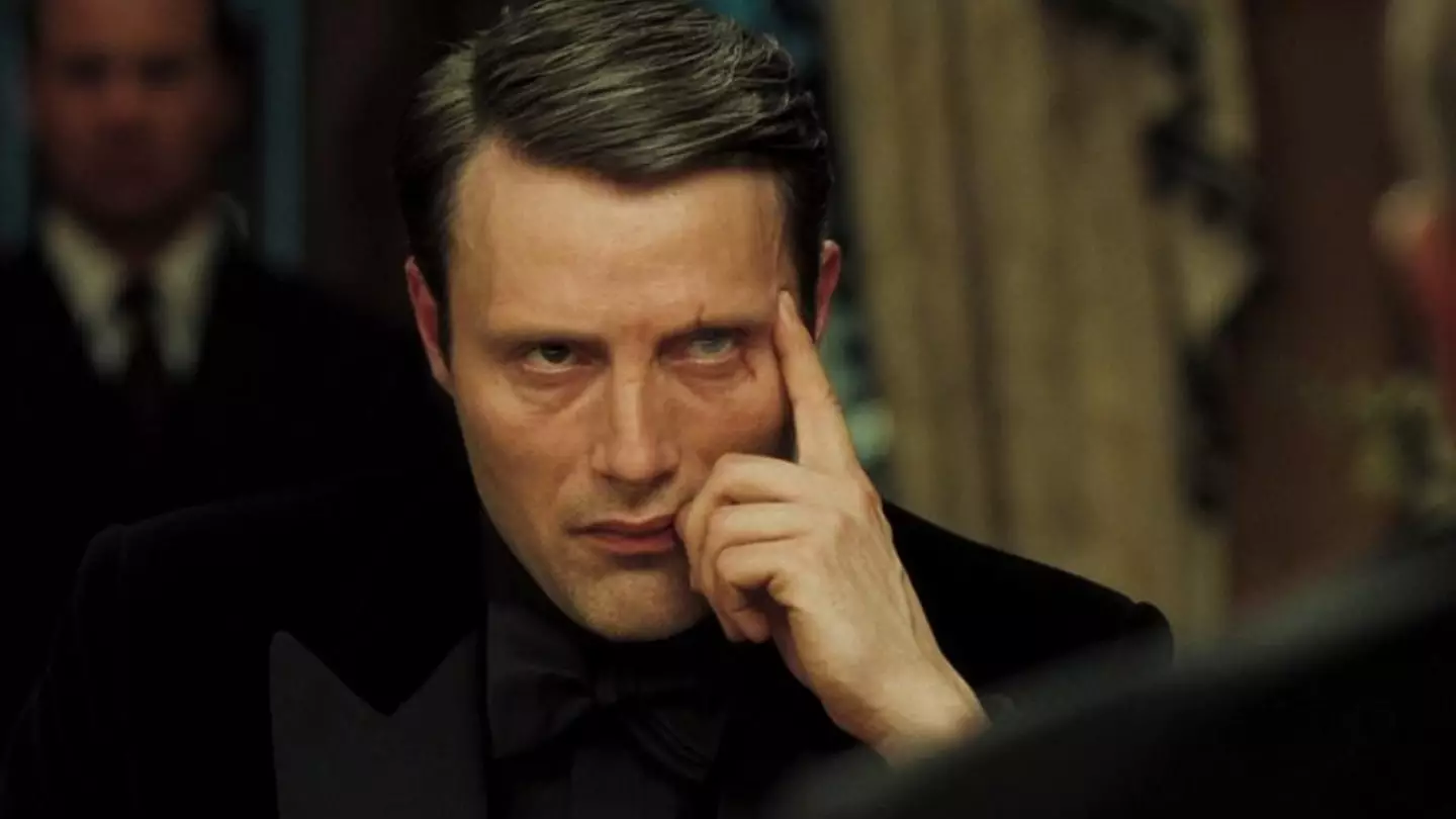 Le Chiffre in Casino Royale.