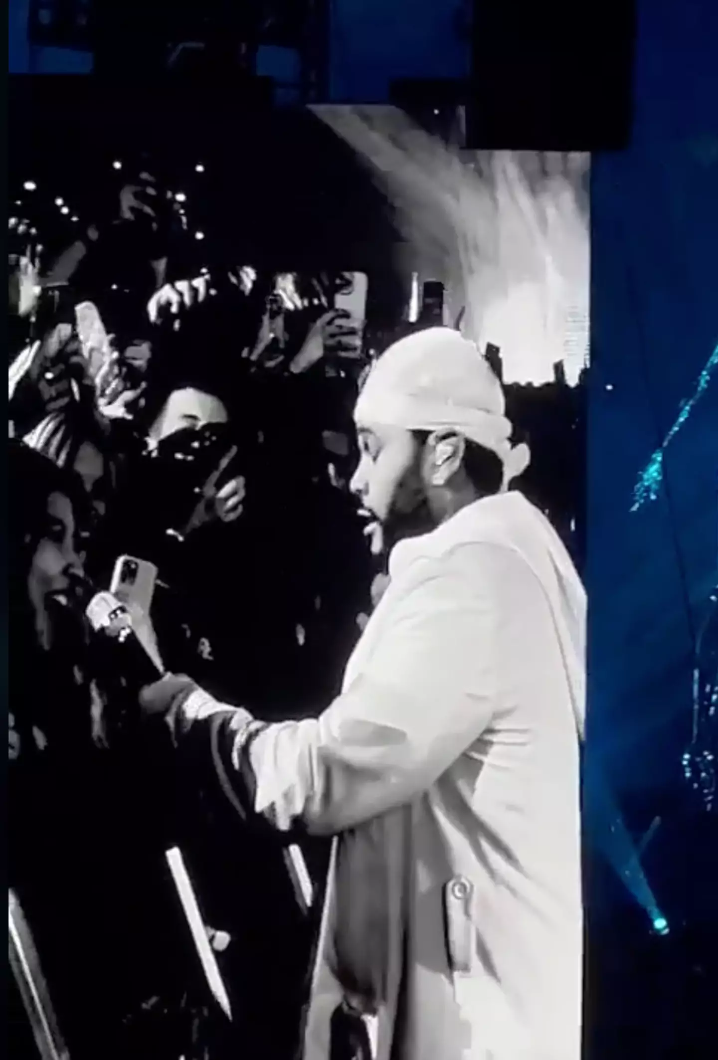 The fan, named Erin, said she has 'no regrets'.