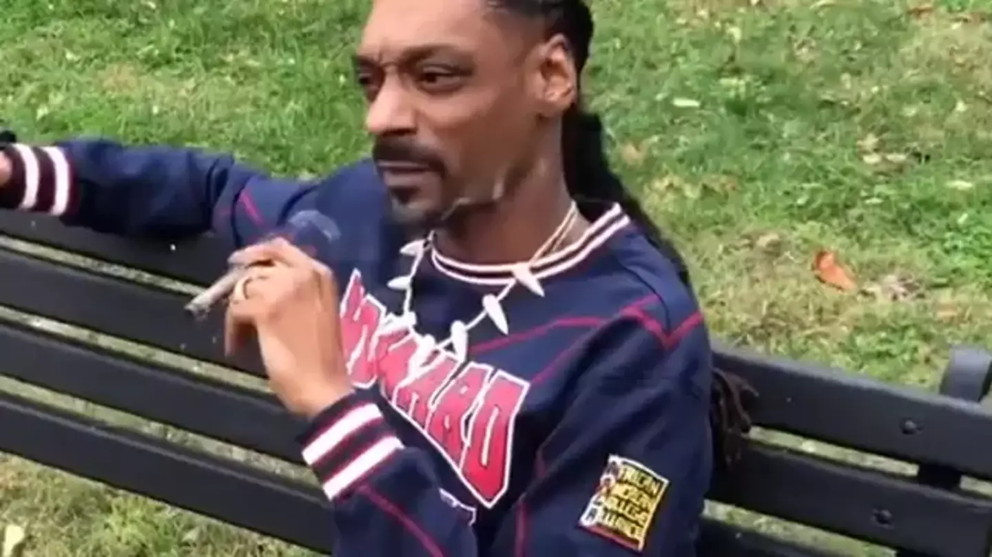 Only one person has ever out-smoked Snoop.