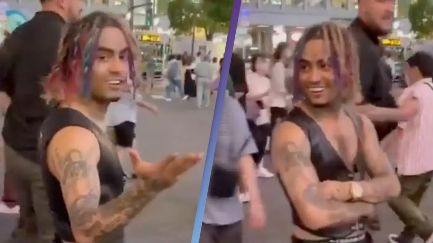 Lil Pump left baffled as no one recognises him in middle of busy Japan street