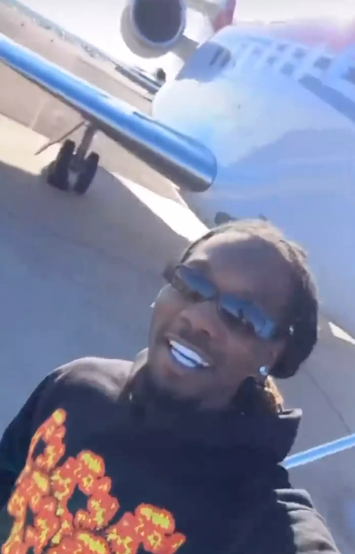 Offset appeared to respond to the beef by laughing on his Instagram Stories while leaving his private jet.