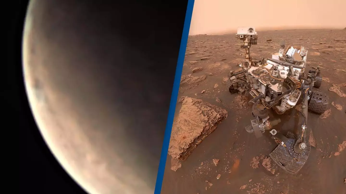 Mars footage livestreamed from the planet for the first time in human history