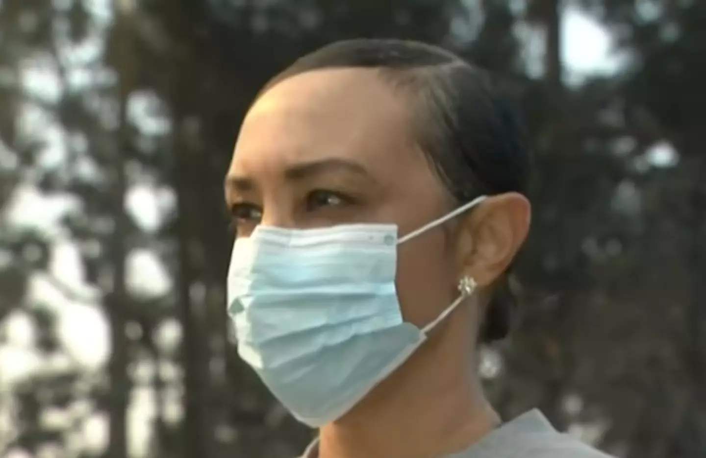 Kimiko has opened up about her father's decision to stay (KCAL News)