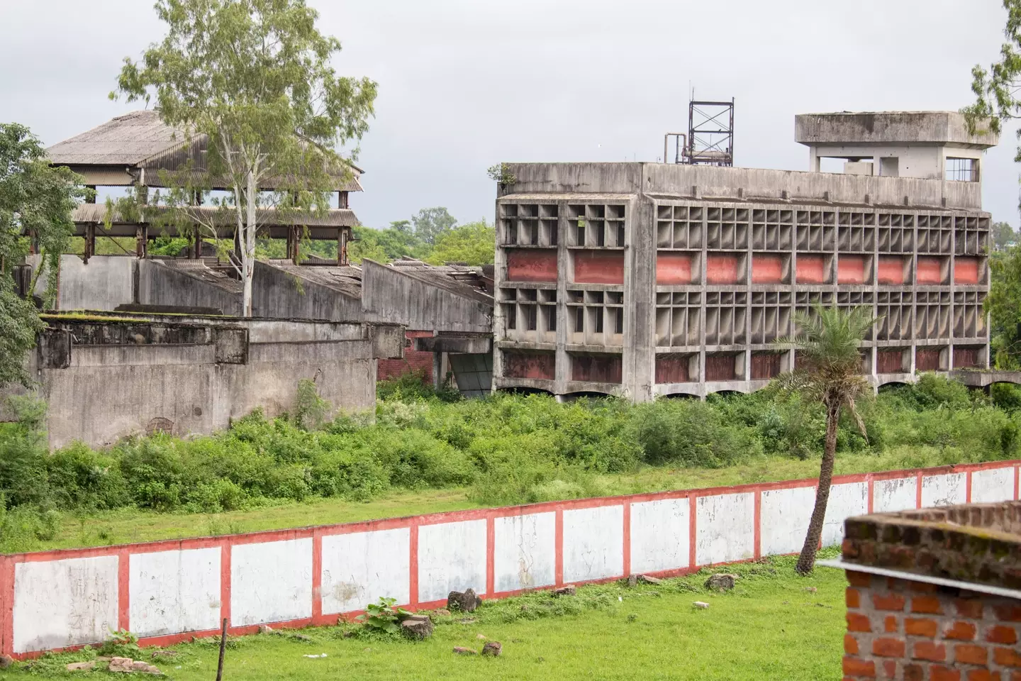 Union Carbide pesticide plant in Bhopal, India.