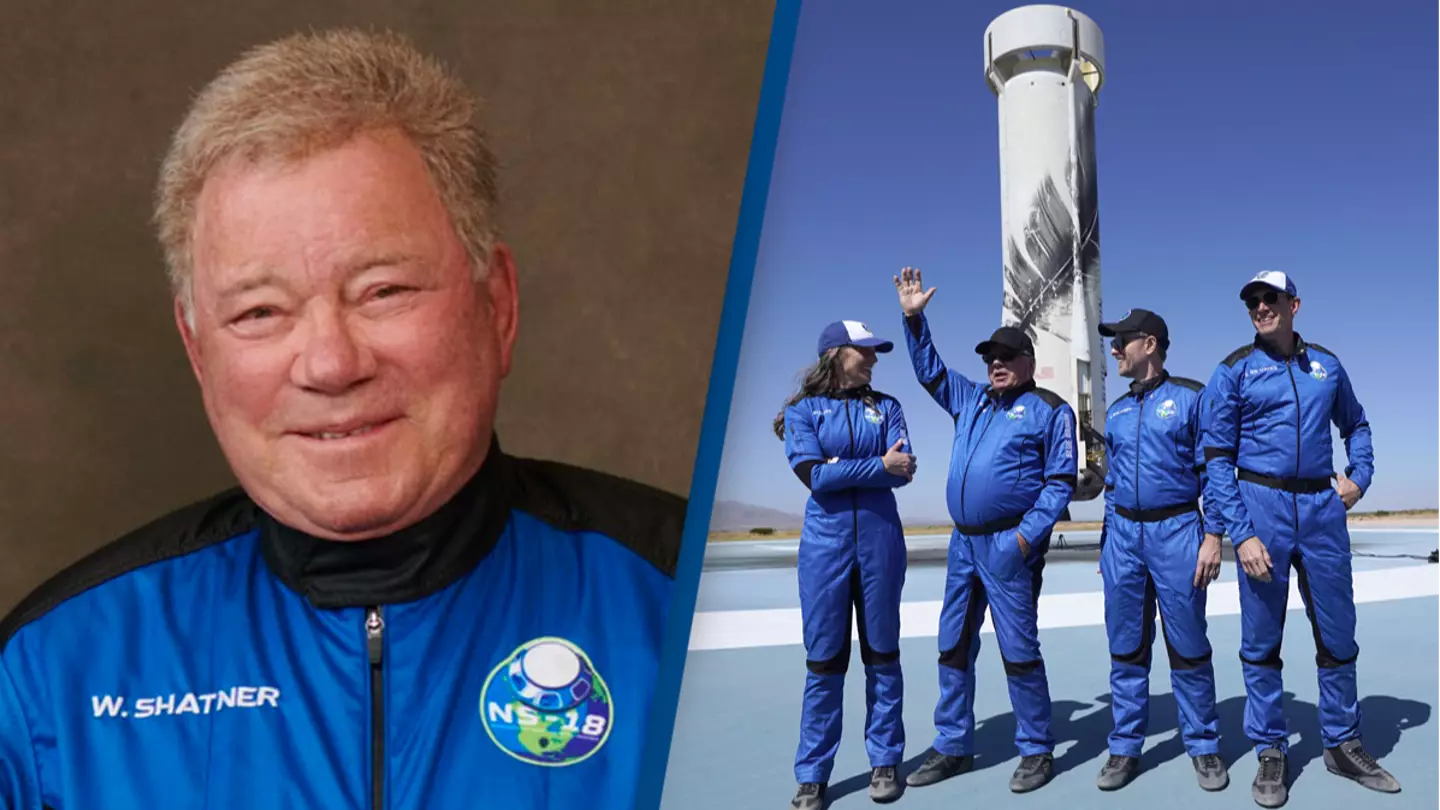William Shatner thinks 'we're gambling with the planet' after taking space trip