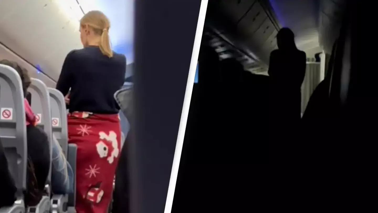 Woman who stood for ‘entire flight’ sparks online debate about why she did it