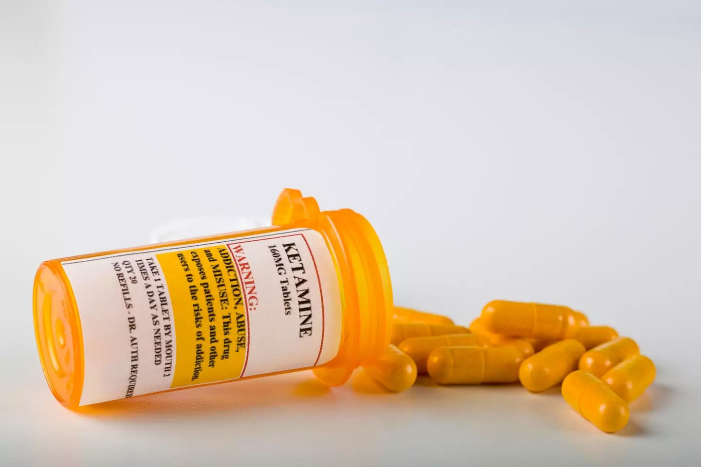 Ketamine can have both mental and physical impacts (Getty Stock Photo)
