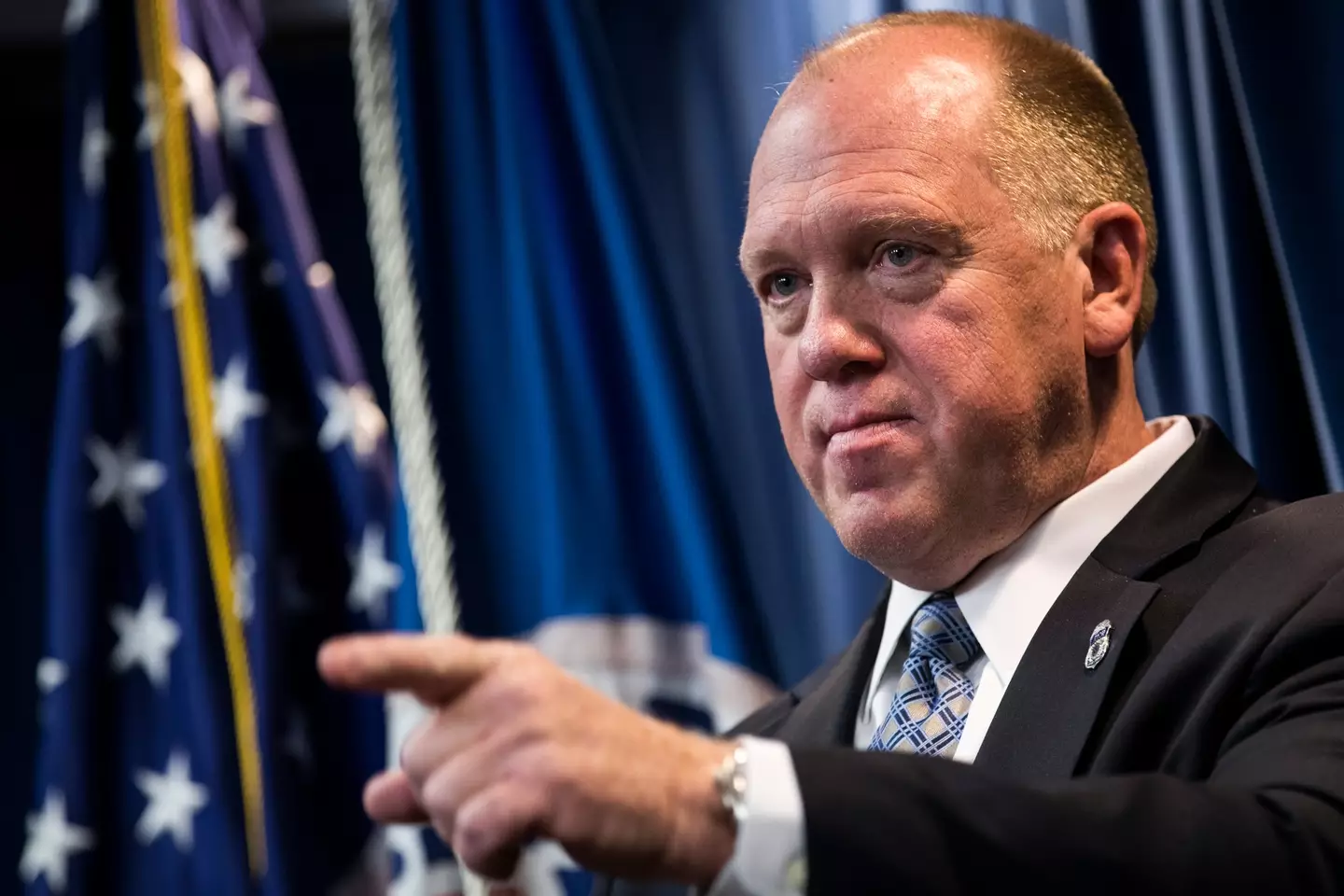 Tom Homan was appointed as 'border czar' last year (Drew Angerer/Getty Images)