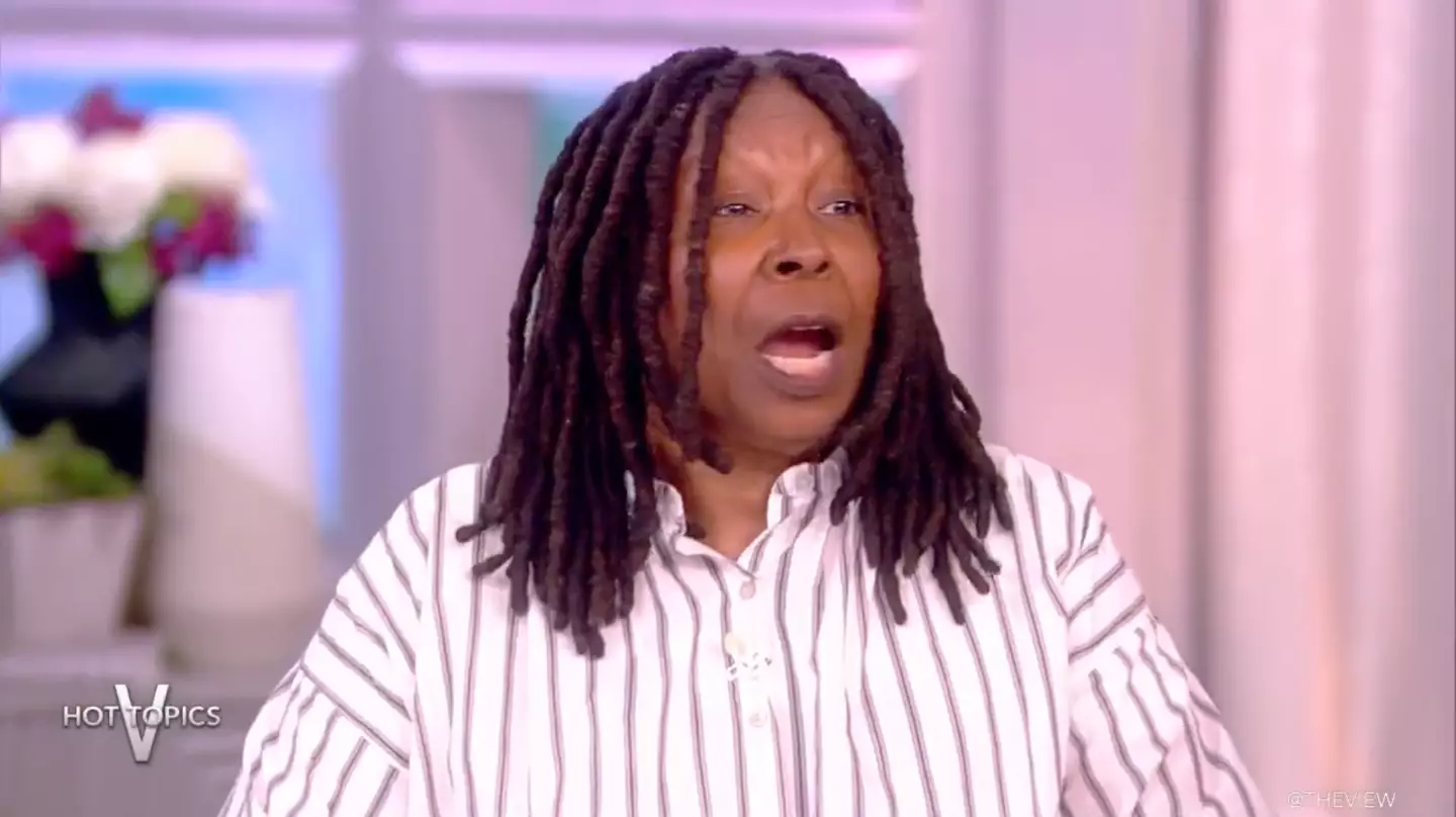 Whoopi Goldberg read out the statement to viewers.