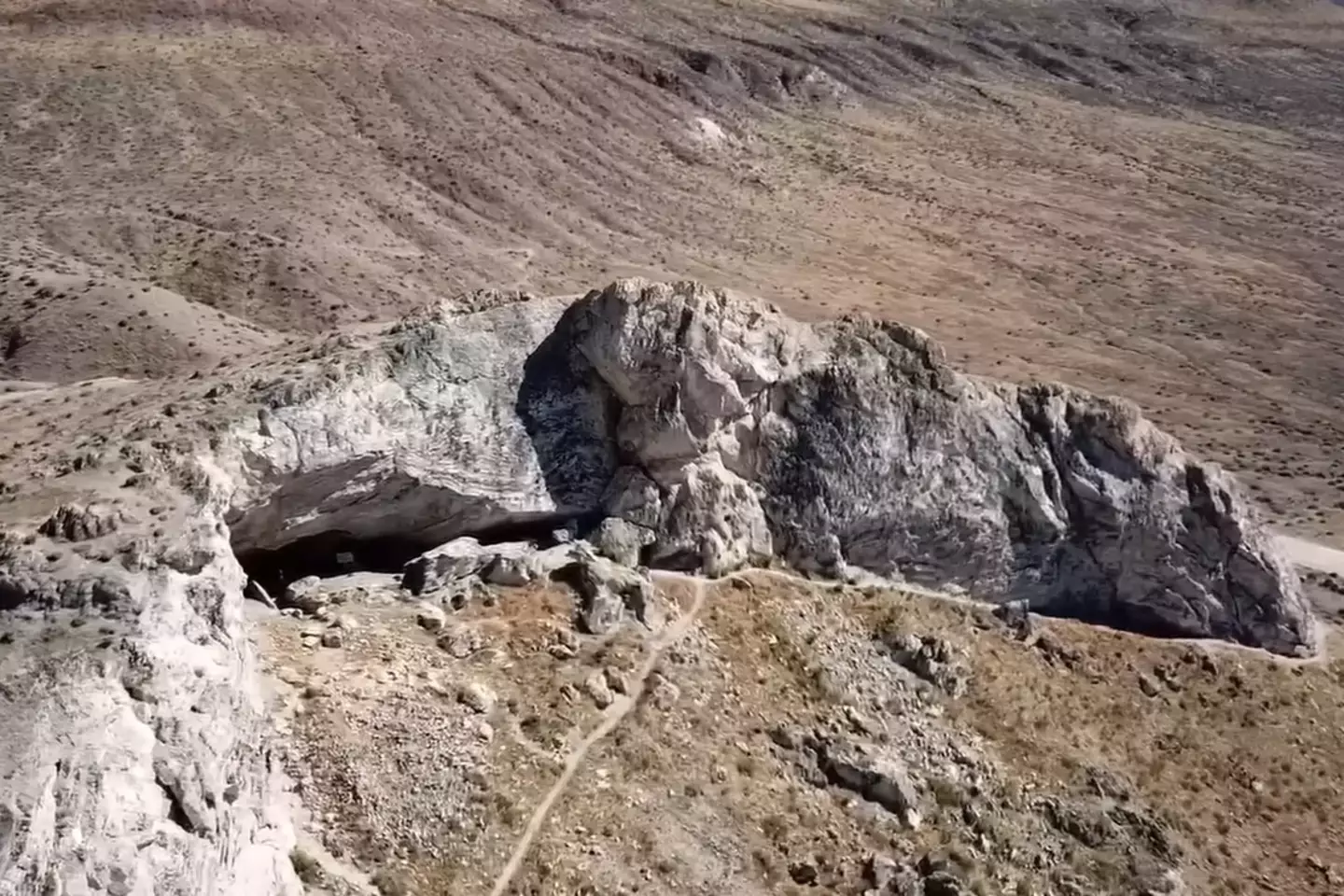The Locklock Cave in Nevada.