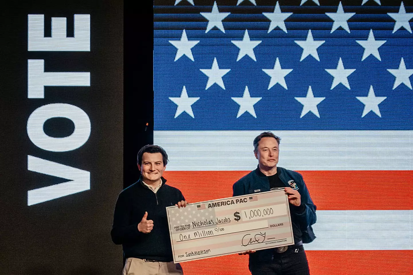 Musk is endorsing Brad Schimel in the race (Jamie Kelter Davis/Bloomberg via Getty Images)