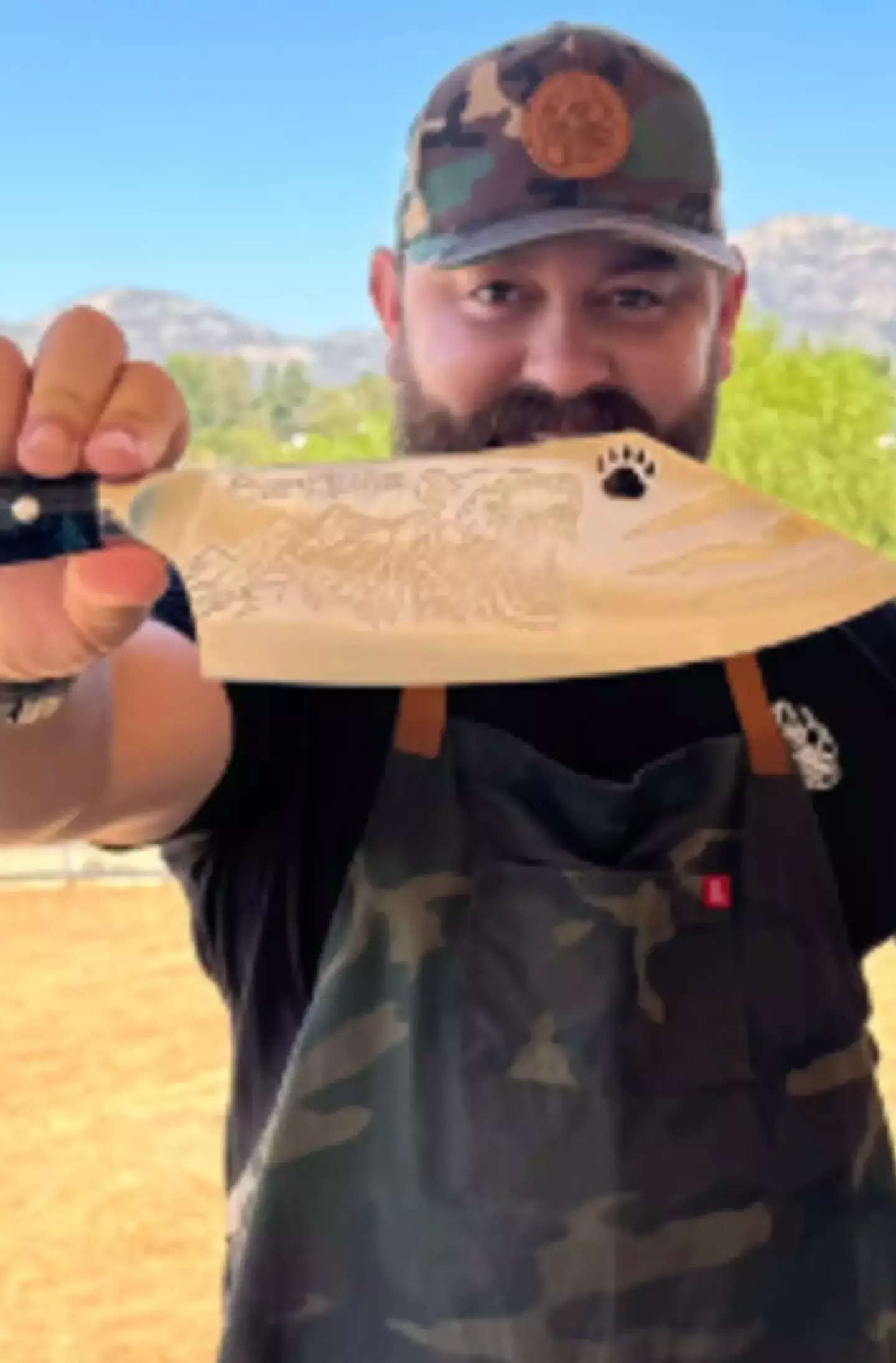 Michael Duarte, who was known for his cooking videos on social media, died on Saturday (Instagram/foodwithbearhands)