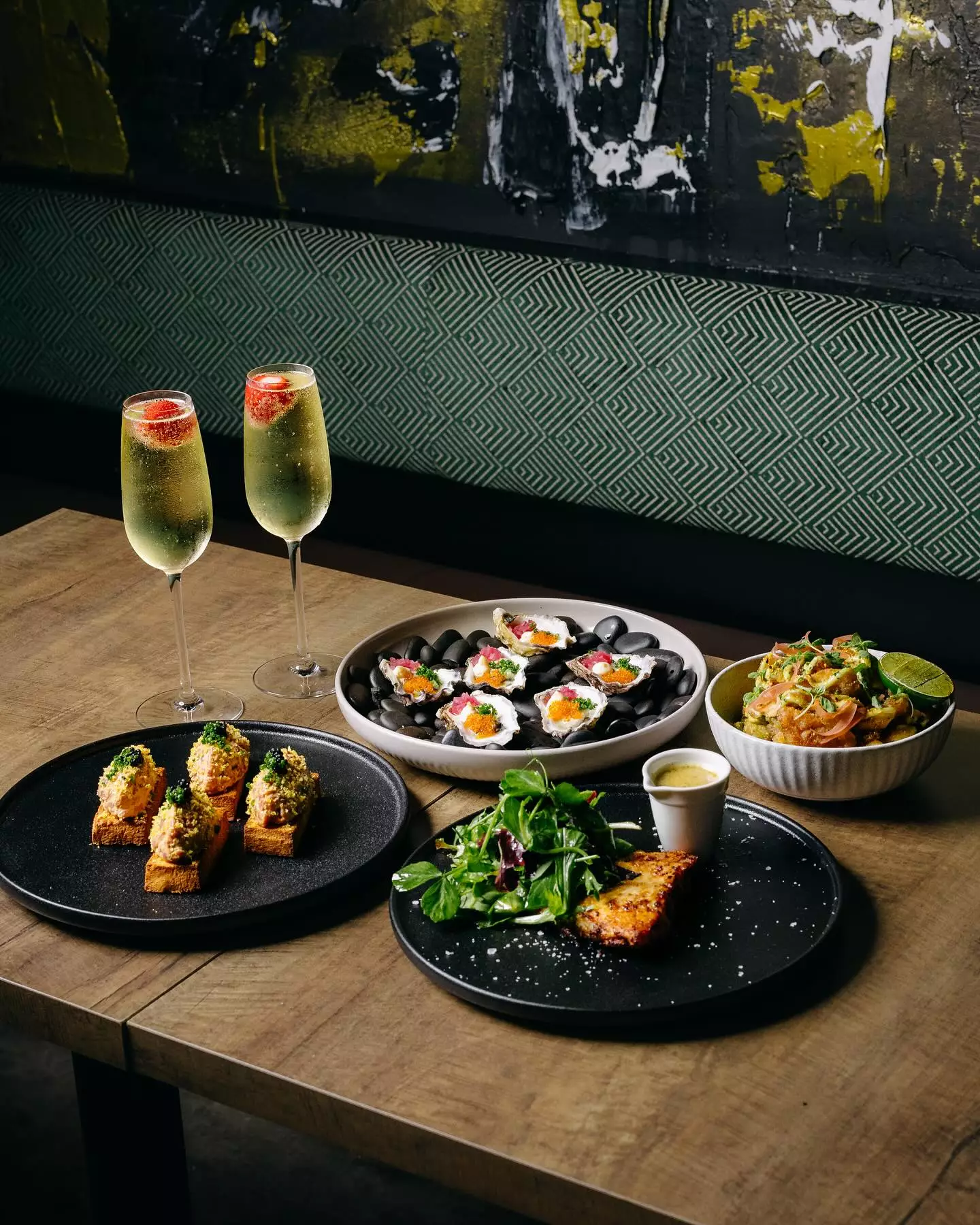 Kin Dining and Bar describes itself as 'Modern Australian meets Japanese & South American cuisine'.