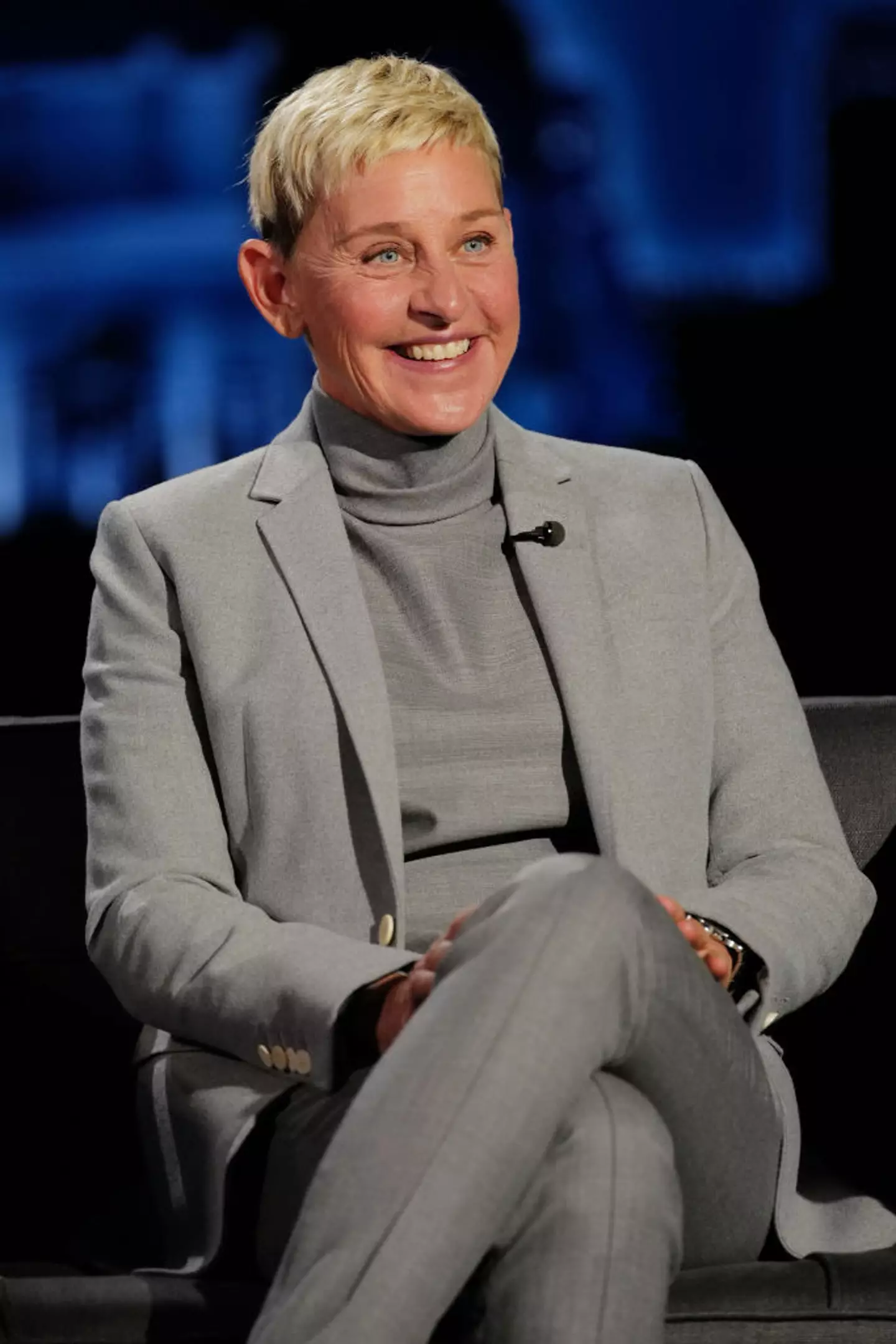 Ellen DeGeneres appearing as a guest on 'Jimmy Kimmel Live!' (Randy Holmes via Getty Images)