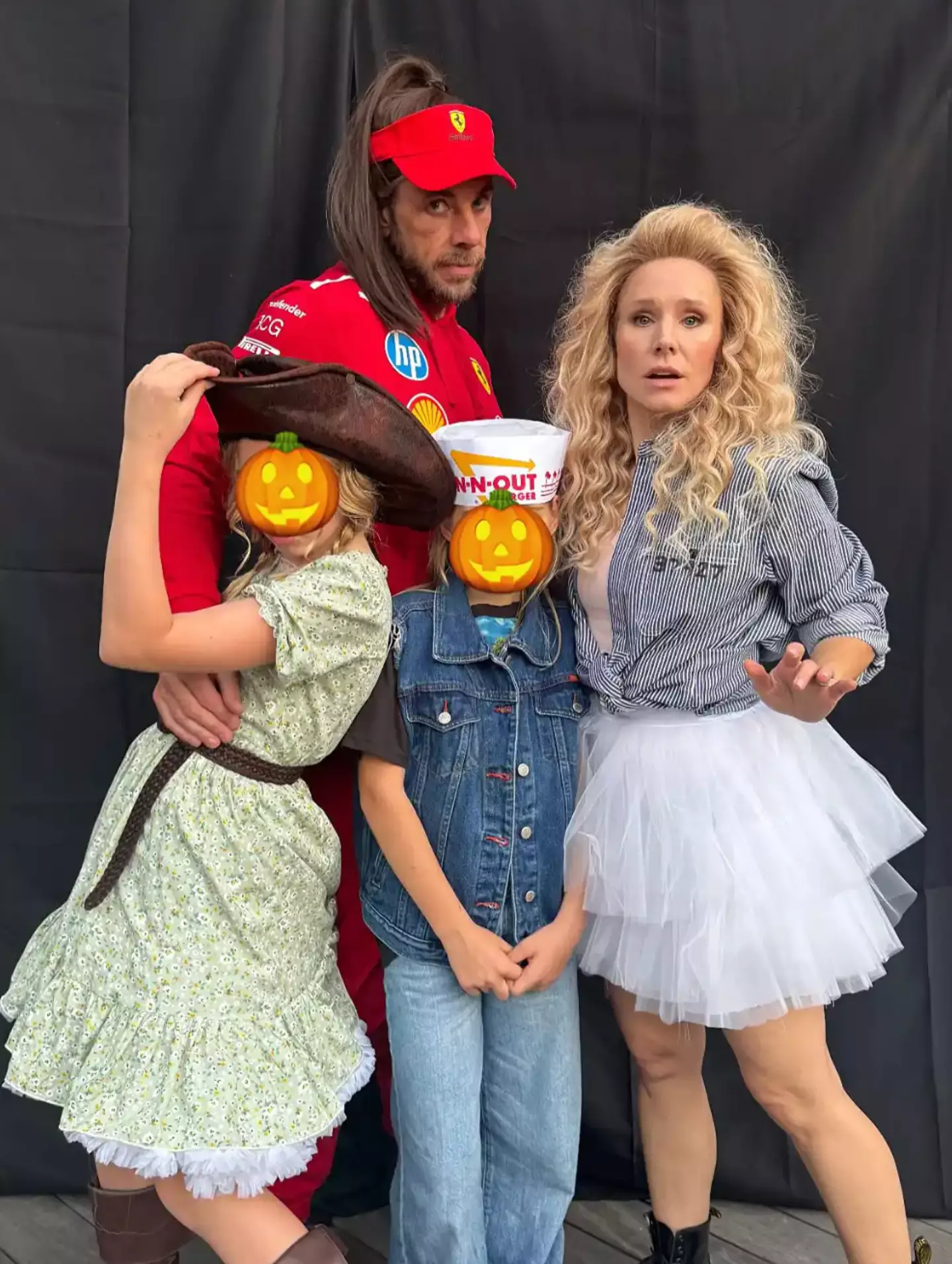 Even Shepard thought 35 was a bit old, but he wanted to be supportive (Kristin Bell/Instagram)