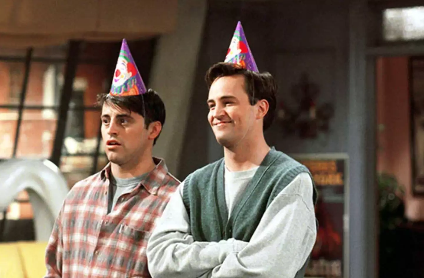 The pair played best friends Joey and Chandler in the iconic sitcom.