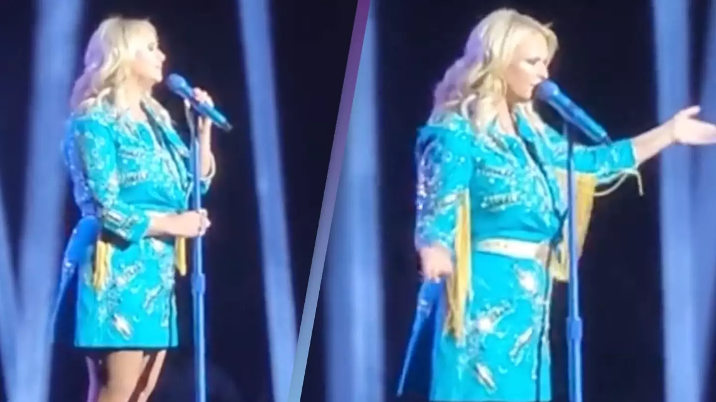 Singer Miranda Lambert stops concert mid-song to rip into fans who were taking a selfie