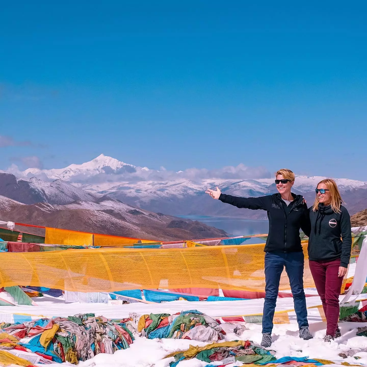 The couple have visited almost every nation recognised by the UN.