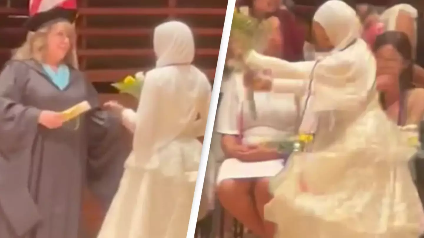 Principal replaced after denying high school graduate her diploma for dancing during ceremony