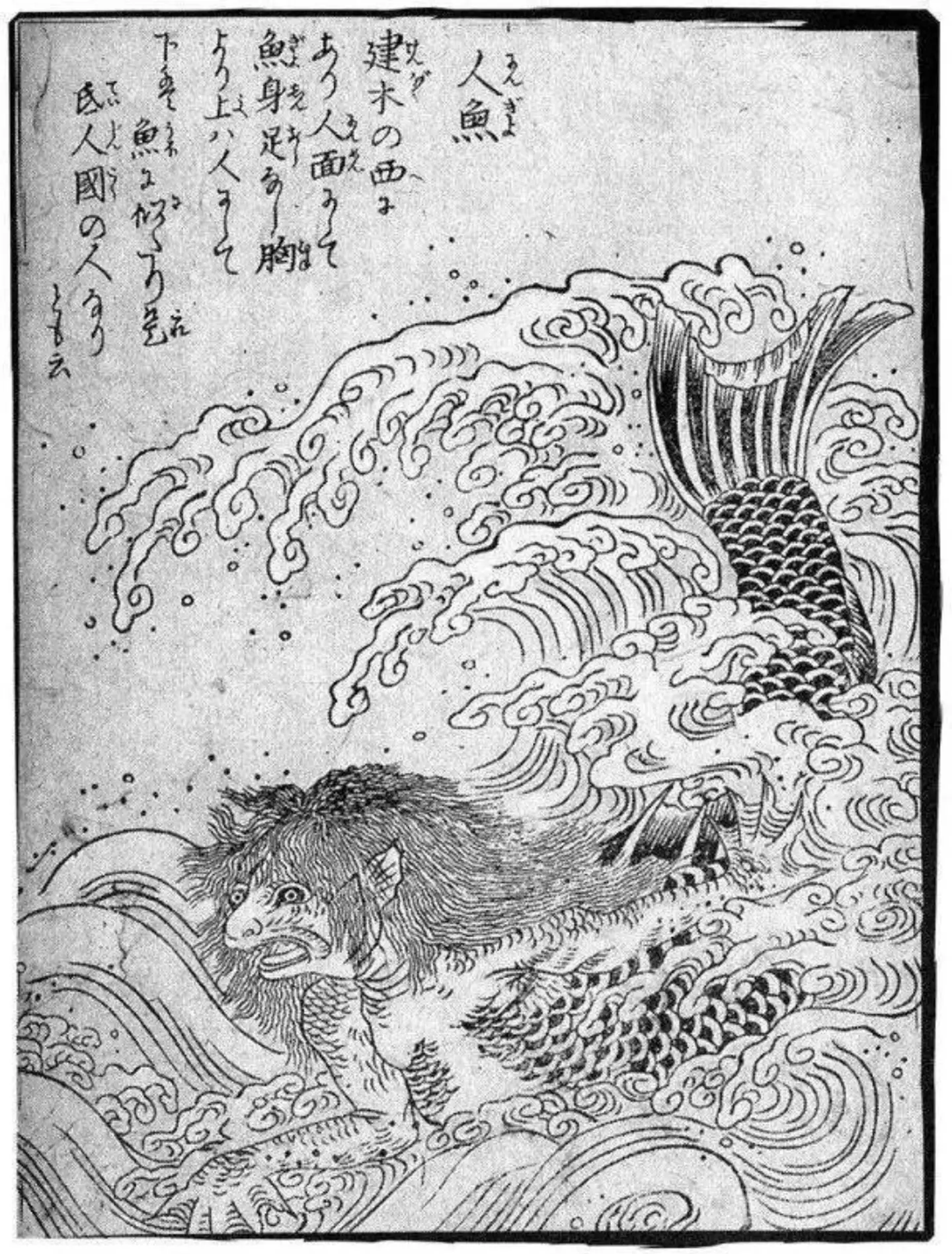 Japanese Folklore about mermaids. (Pen News)