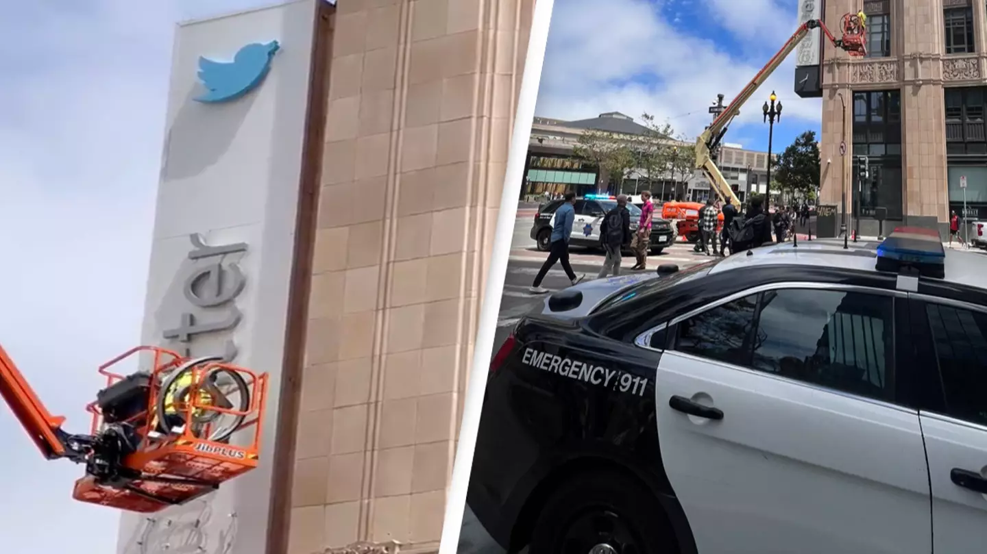 Cops intervene after Elon Musk tried to get Twitter’s name taken down from ‘X’ headquarters