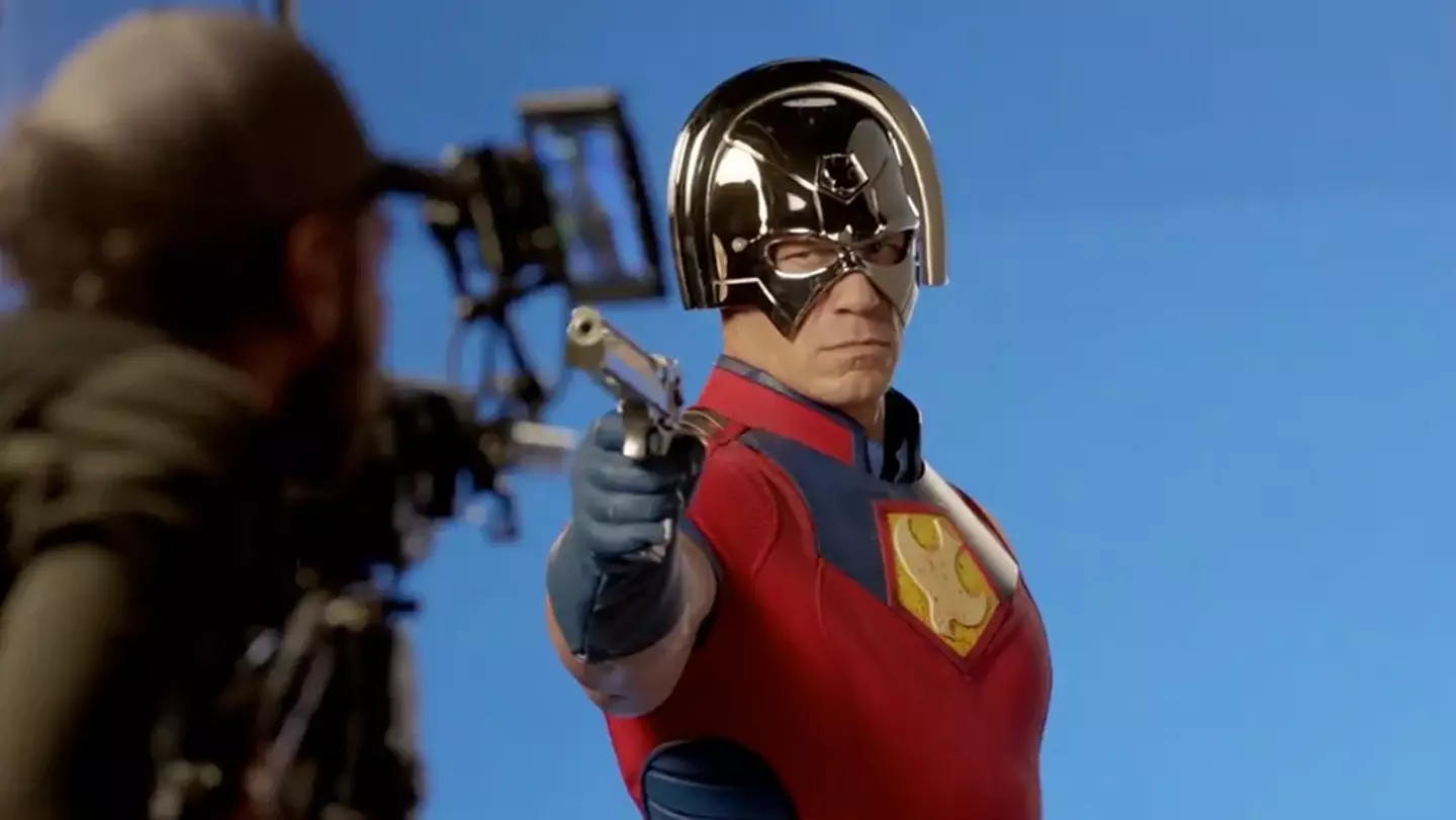 John Cena as Peacemaker.