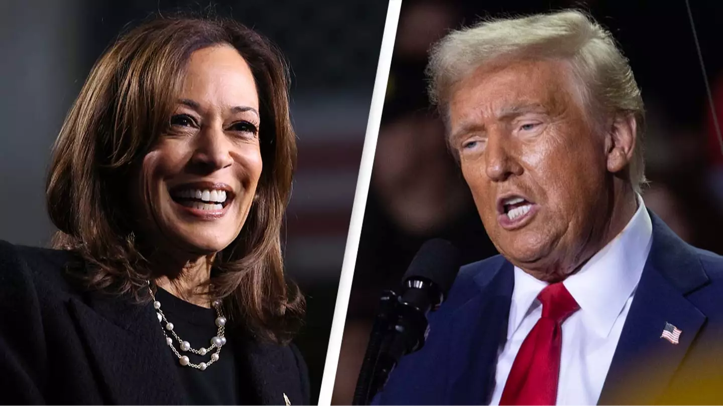 What happens if there is a tie in the US election between Donald Trump and Kamala Harris
