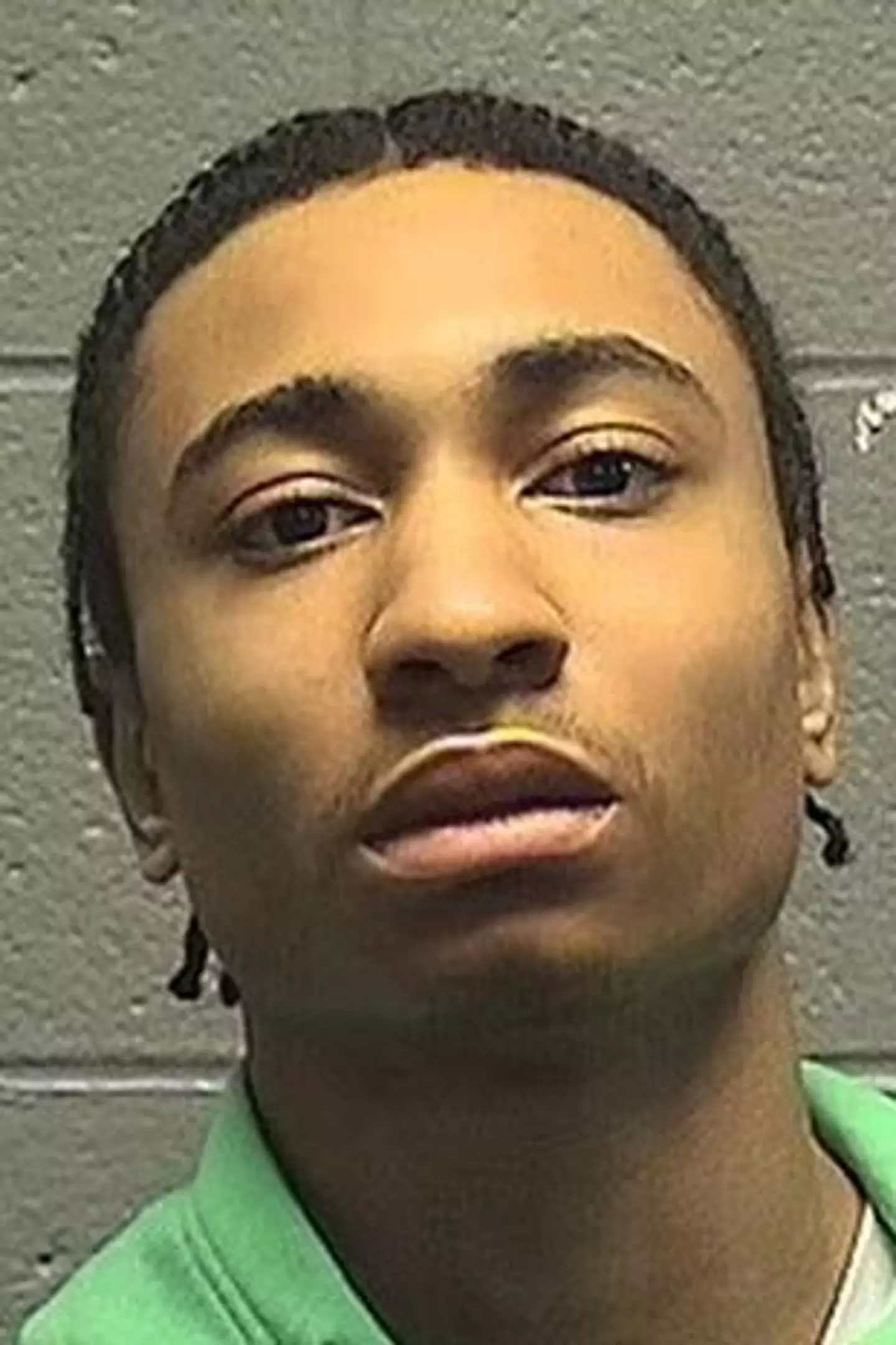 Headshot of suspect in Chicago armed train robbery named Zion Brown. (Police handout) 