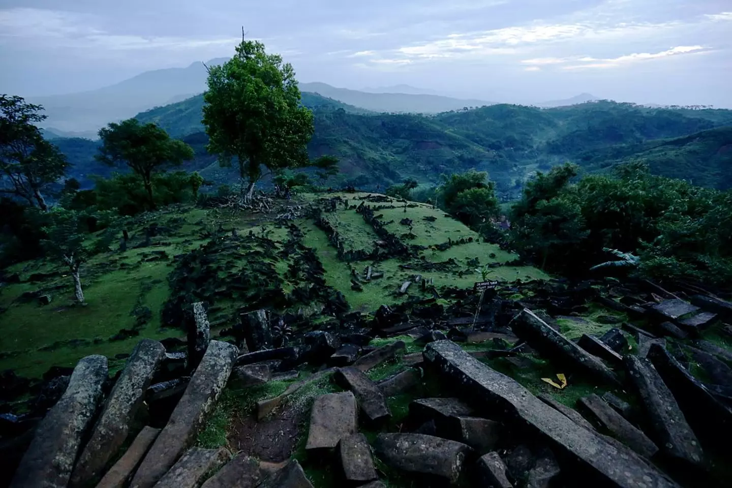 Gunung Padang in Indonesia.