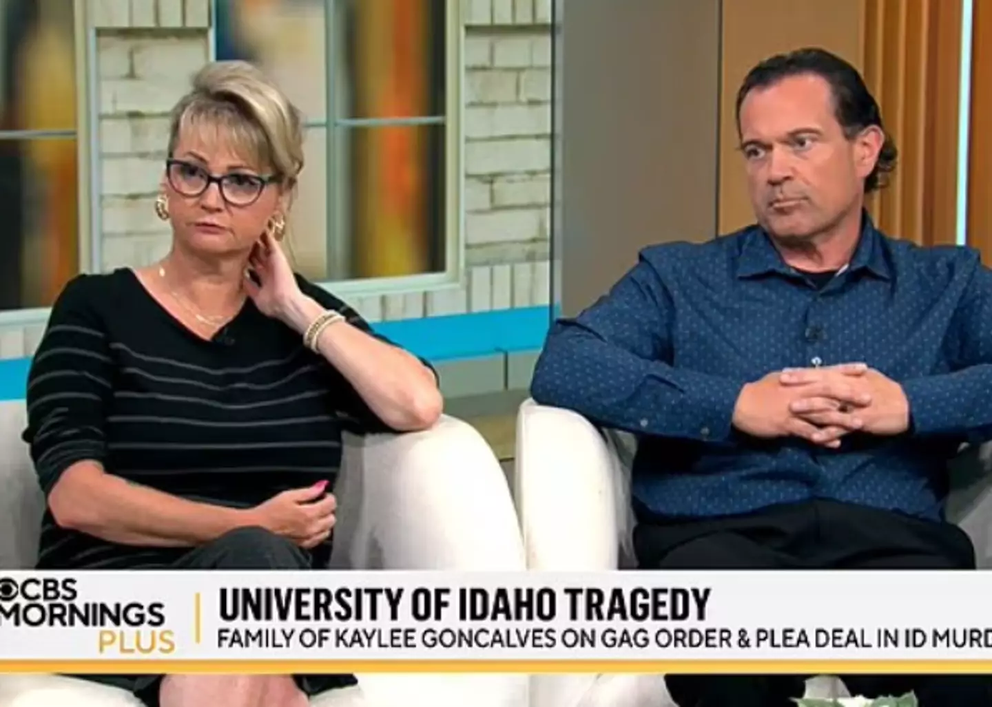 Kaylee's parents, Kristi and Steve Goncalves, appeared on CBS Morning Plus (CBS)