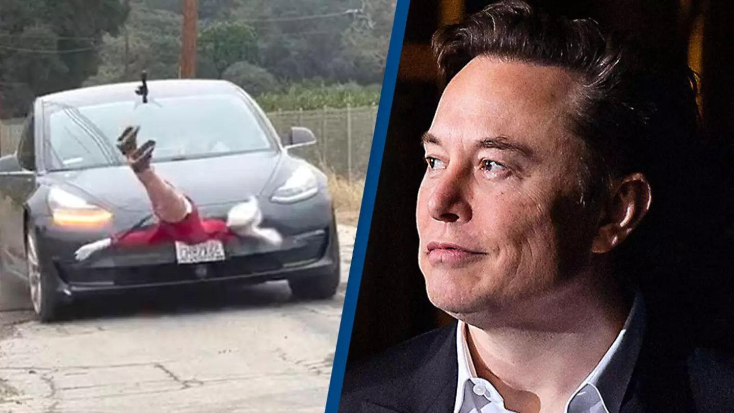Elon Musk responds to Super Bowl advert showing Teslas crashing and 'killing children'