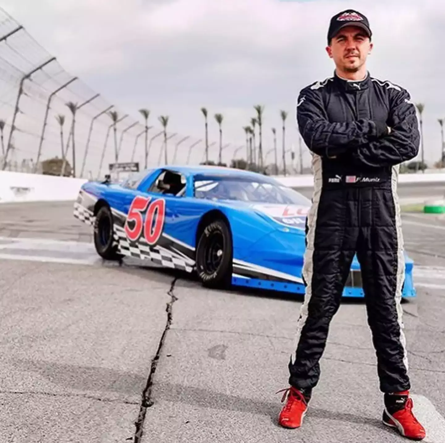 Frankie Muniz has featured in NASCAR.