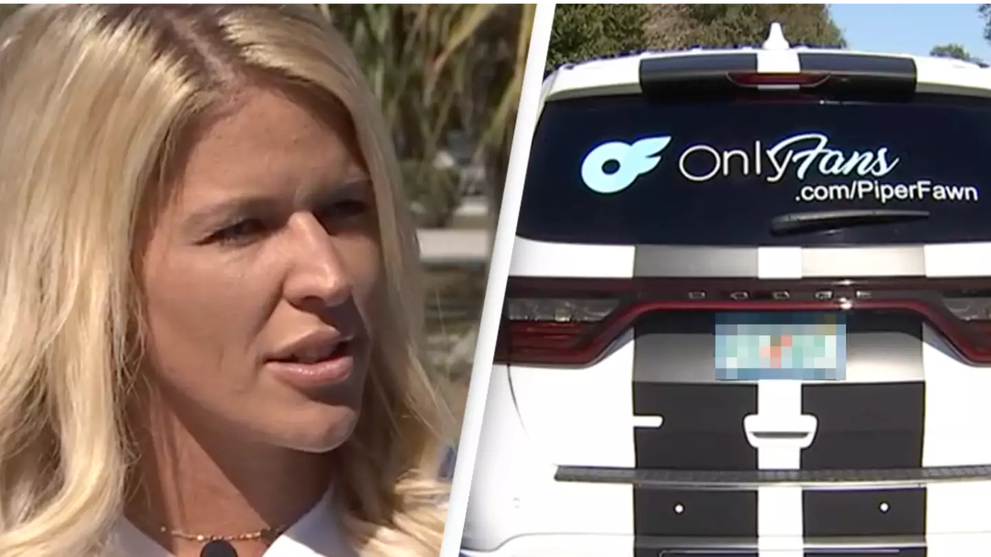 Mom banned from dropping kids off at Christian school over OnlyFans ad on her car