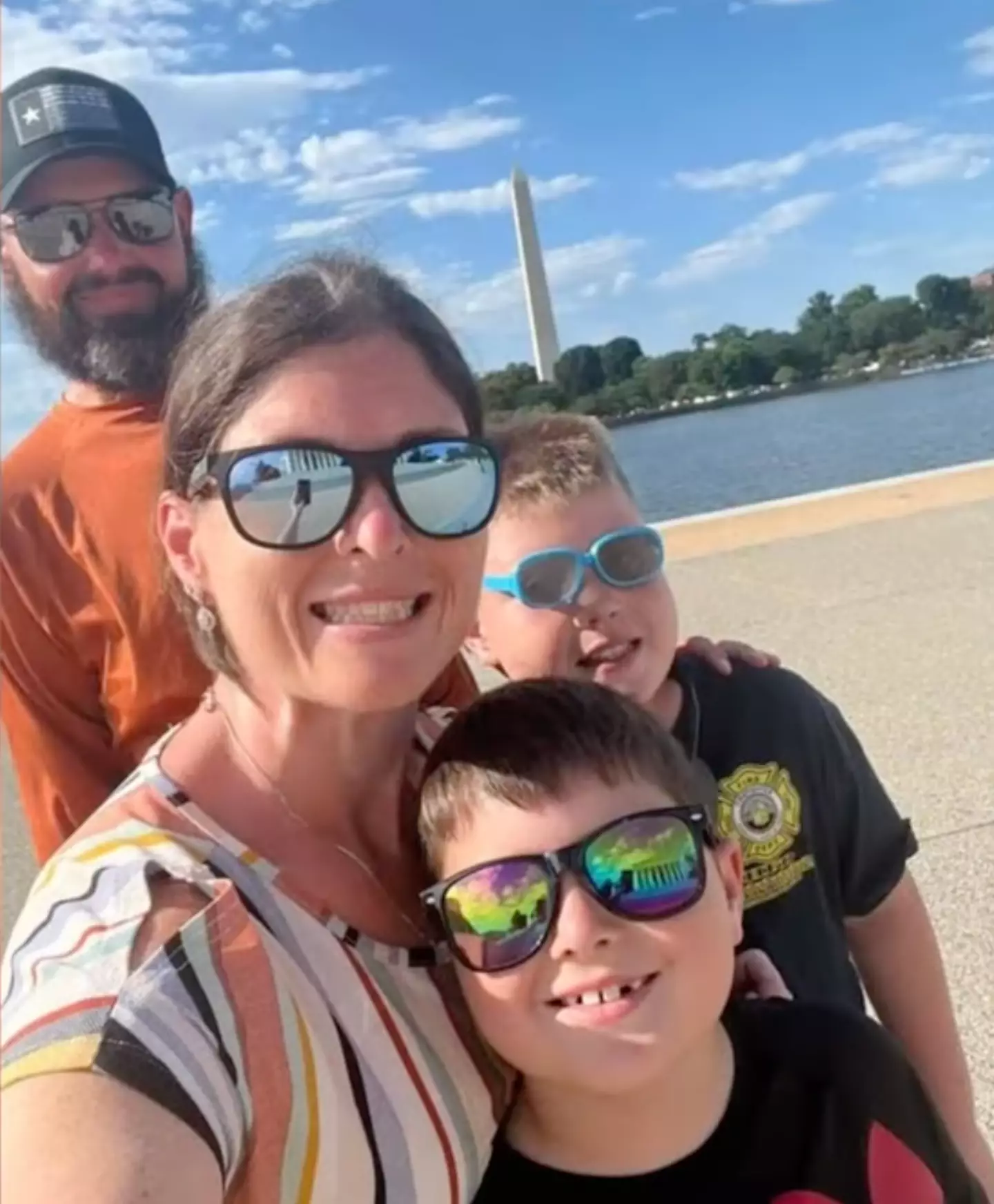 The family-of-four hail from Texas. (KCENNews)